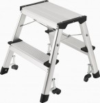 Drabinka 2-stopniowa składana z kółkami Twin mini drabina