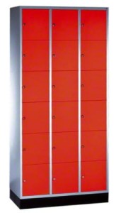 Szafa skrytkowa z 18 schowkami 8670-301